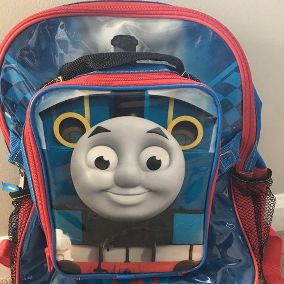 thomas backpack and lunchbox